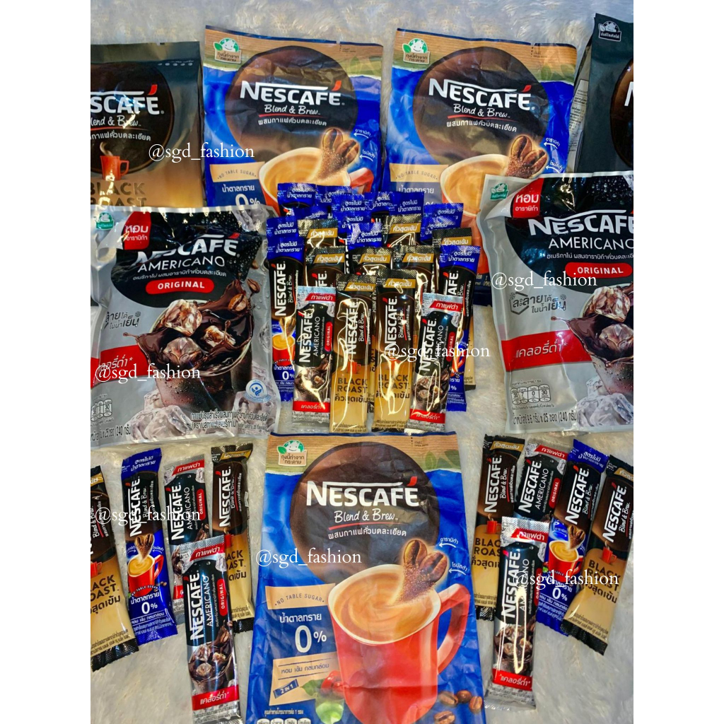 Jual NESCAFE THAILAND Nescafe Gula 0 Nescafe Americano Nescafe