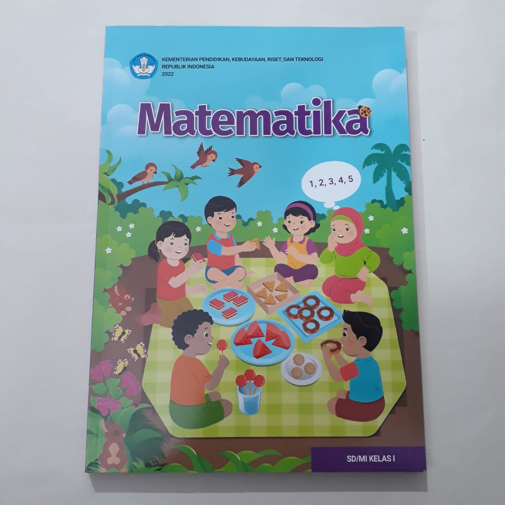 Jual MATEMATIKA KELAS 1 DIKBUD KURIKULUM MERDEKA 2022 BUKU PELAJARAN