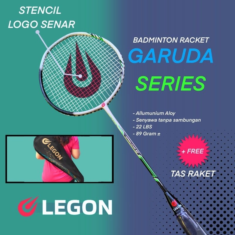 Jual Legon Raket Badminton Original Tas Shuttlecock Bonus Grip Dan Free