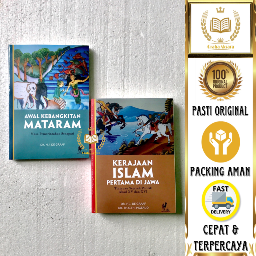 Jual Paket Buku Awal Kebangkitan Mataram Kerajaan Islam Pertama Di