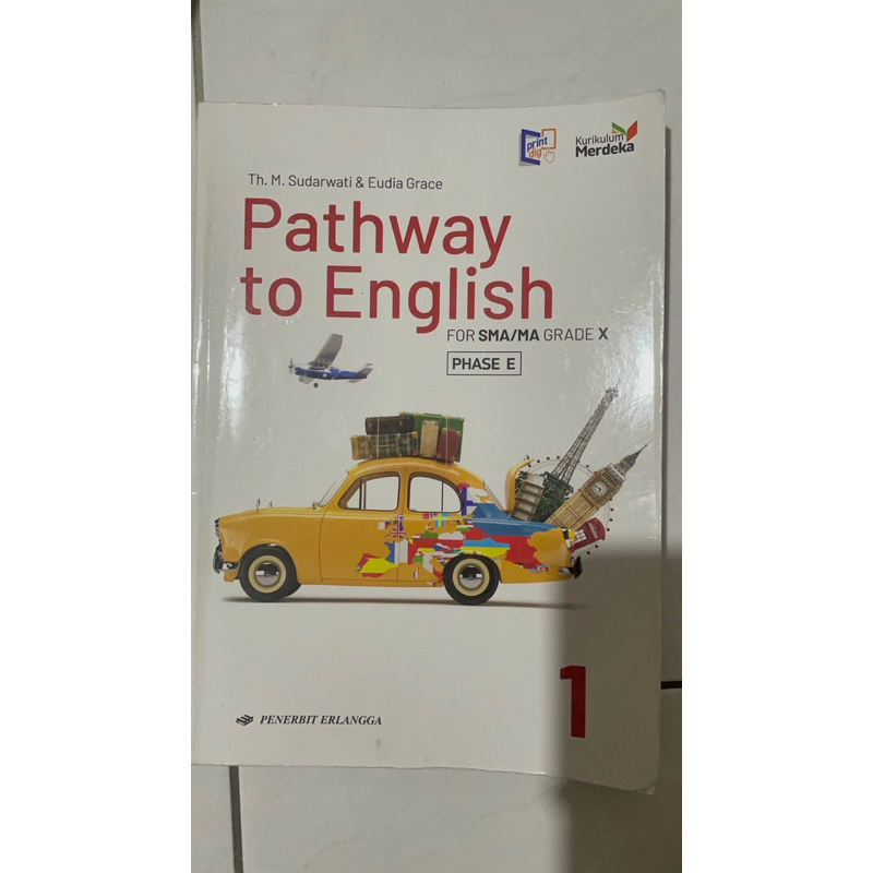 Jual Buku Pathway To English Kelas X Sma Ma Kurikulum Merdeka Shopee