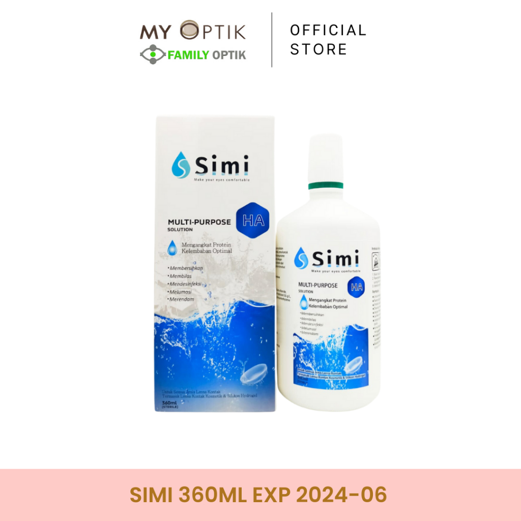 Jual Simi 360ml Solution Air Softlens Shopee Indonesia