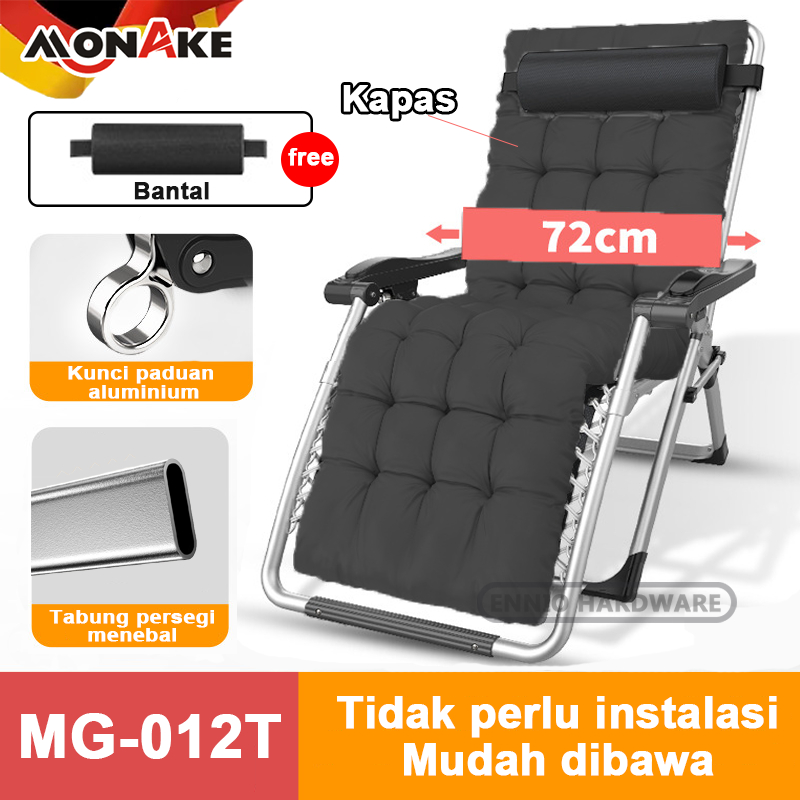 Jual MONAKE Tempat Tidur Lipat Malas Portable Kursi Lipat Piknik Kursi