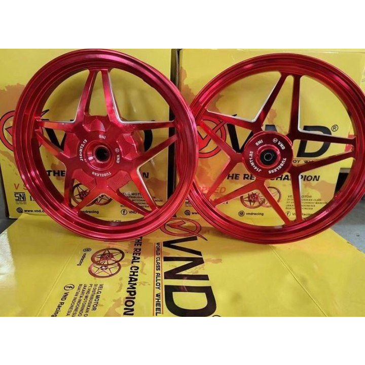 Jual Velg Bintang VND V Speed Vario125 150 Merah Shopee Indonesia