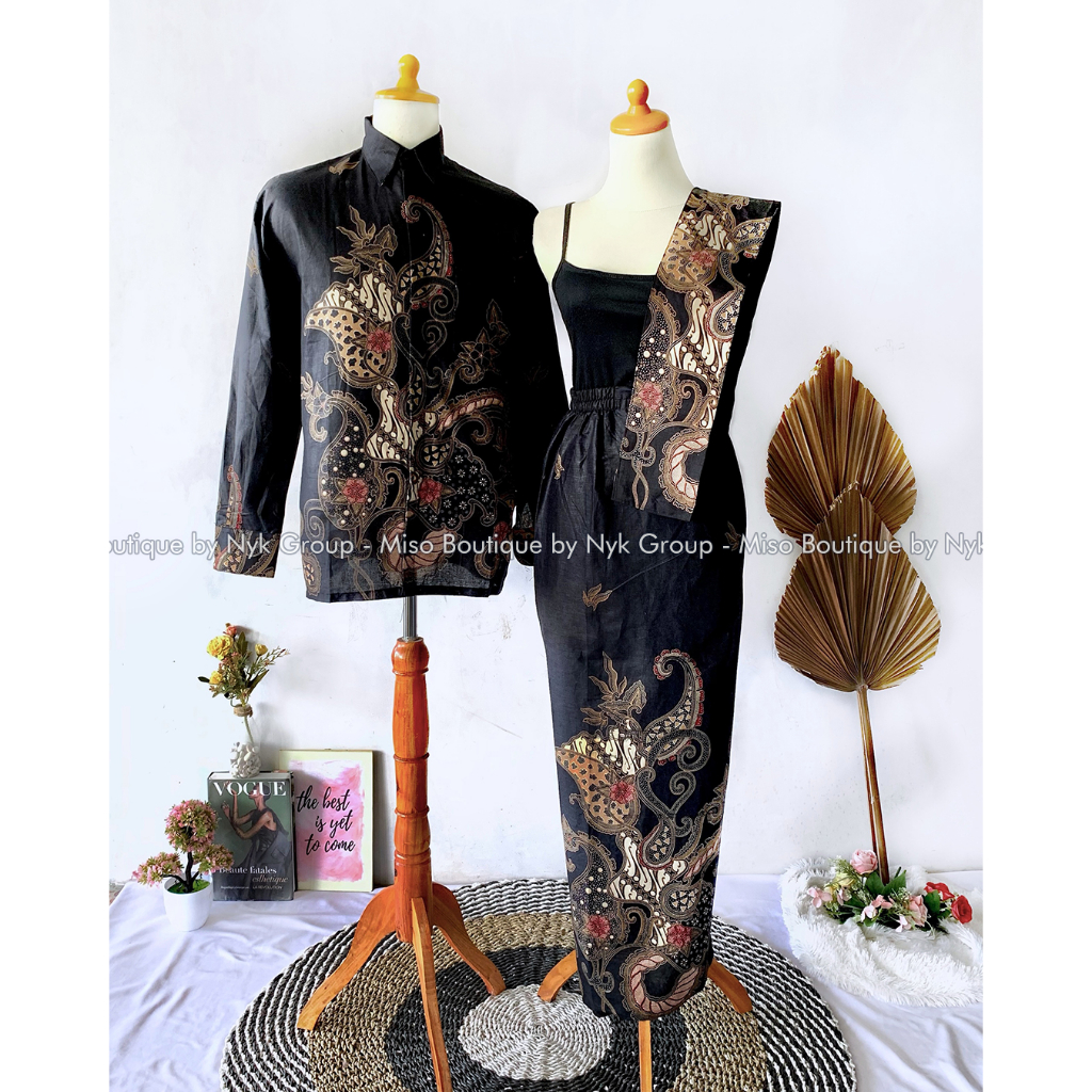 Jual Terbaru Miso Butik Kemeja Rok Batik Marsha Rok Kemeja Lengan