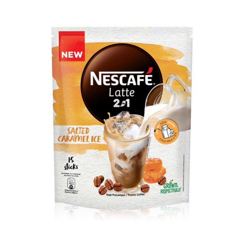 Jual Nescafe Latte In Salted Caramel Malaysia Sachet Shopee