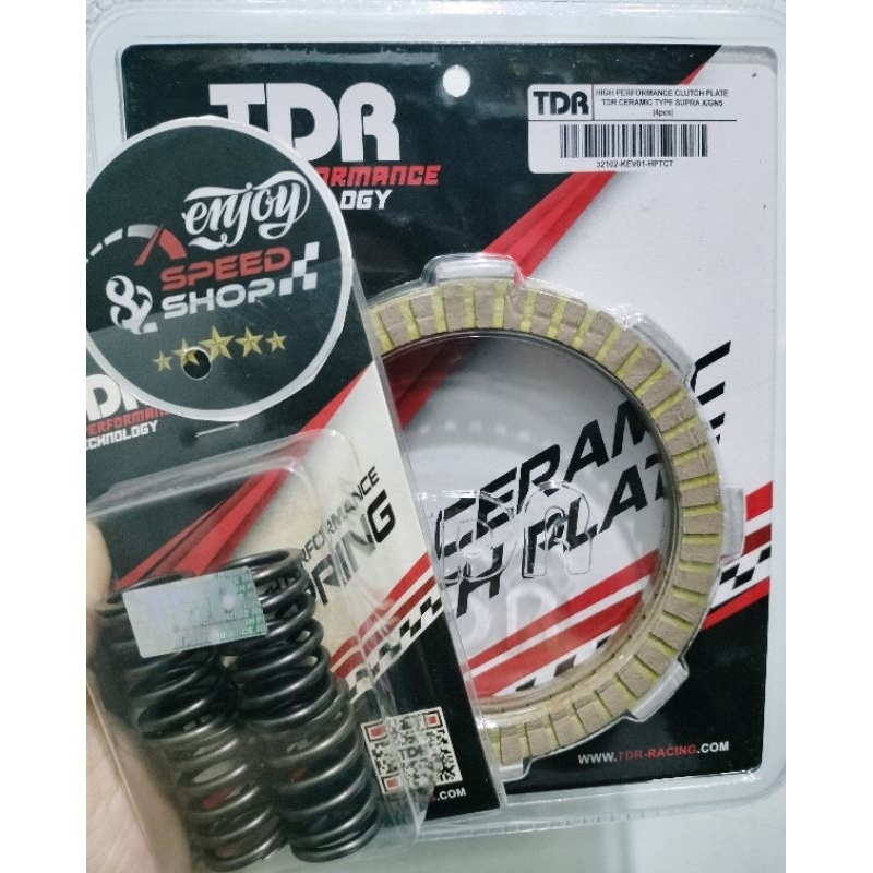 Jual Paket Kampas Plus Per Kopling Tdr Racing Gn Supra X Cc