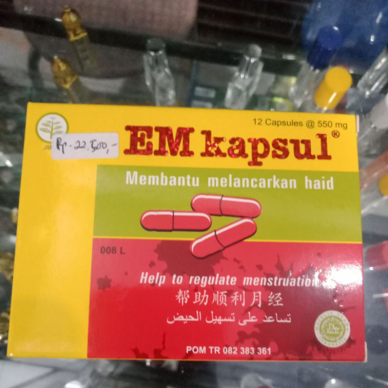 Jual EM KAPSUL 12 KAPSUL Shopee Indonesia