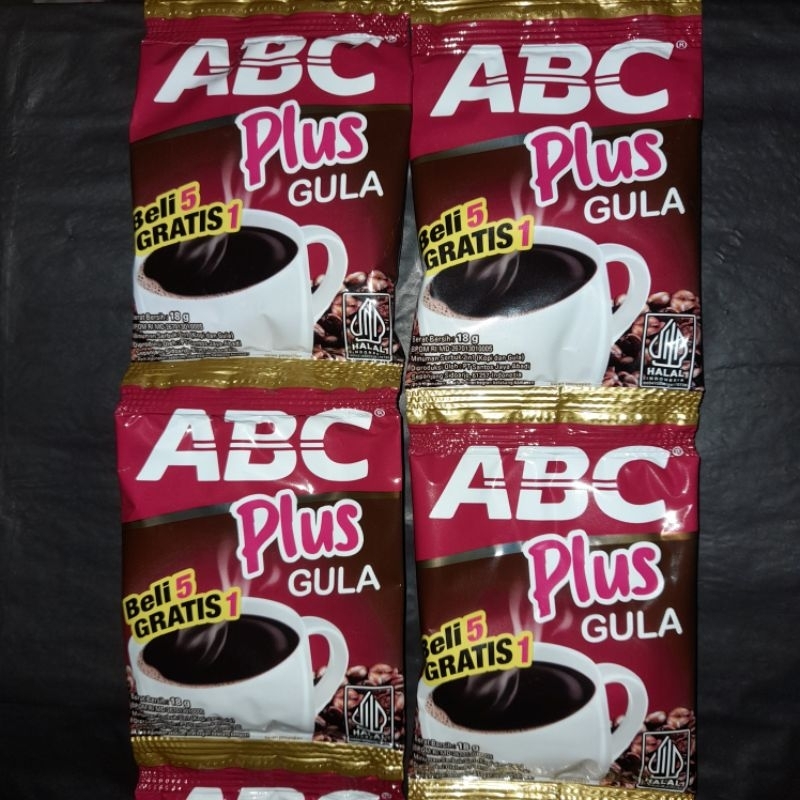 Jual KOPI ABC PLUS GULA RENTENGAN 12X18g Shopee Indonesia