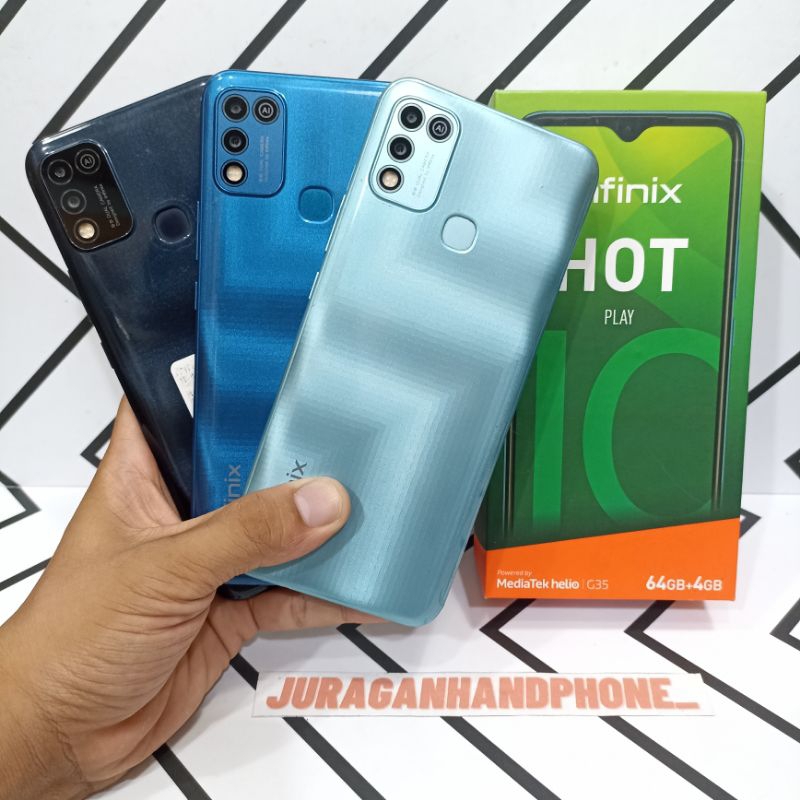 Jual Infinix Hot Play Gb Hp Second Seken Bekas Fullset Shopee