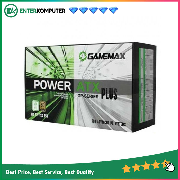 Jual PSU GAMEMAX PSU 450W GP 450 80Plus Bronze Certified Shopee