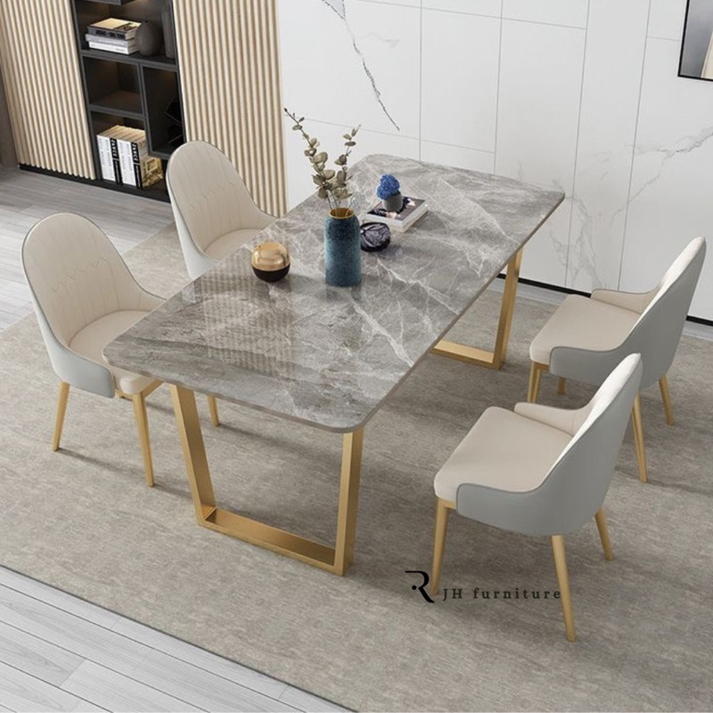 Jual Set Meja Makan K Modern Meja Makan Marmer Dining Set Marmer