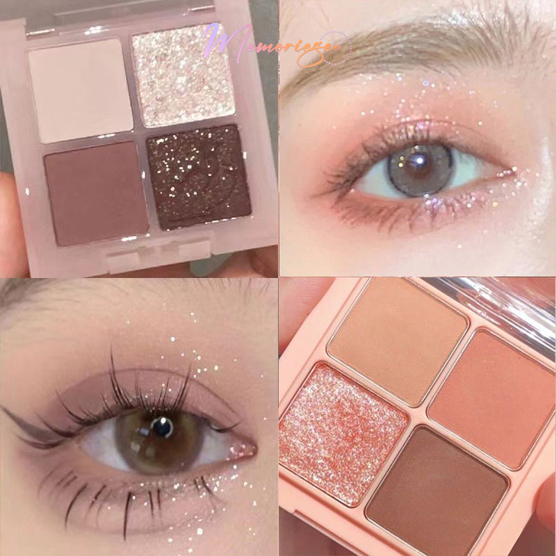 Jual Cod Ready Jaded Eyeshadow Palette Warna Matte Glitter Tahan Lama