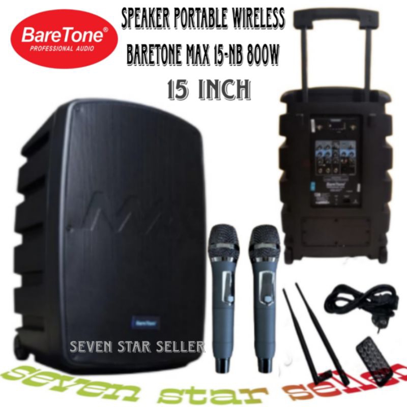 Jual Speaker Meeting Portable Wireless Baretone Max Nb W Inch