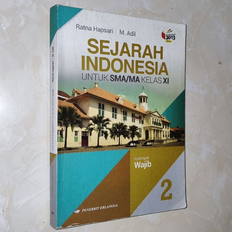 Jual Buku Pelajaran Sejarah Indonesia Kelompok Wajib Untuk Sma Ma Kelas