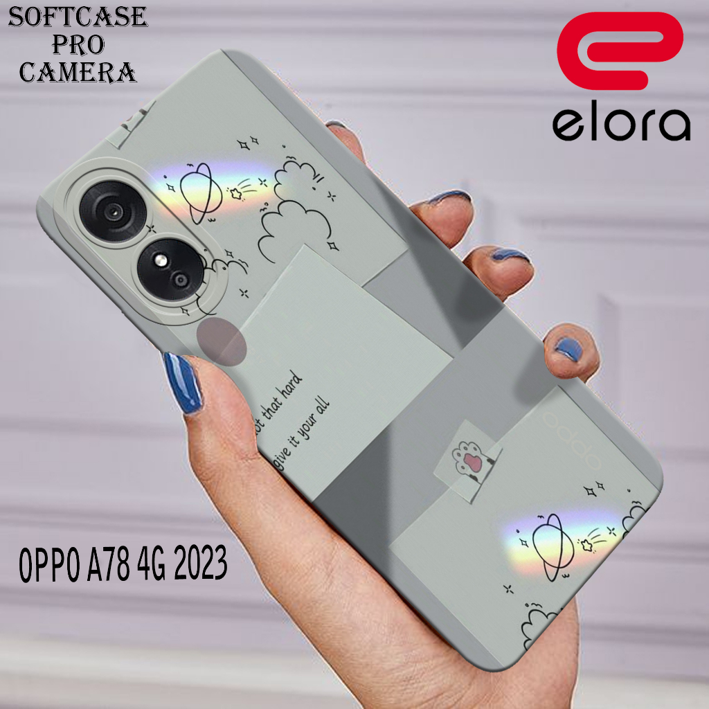 Jual Case Hp Oppo A78 4G 2023 Terbaru Elloraa Id Casing Oppo A78 4G