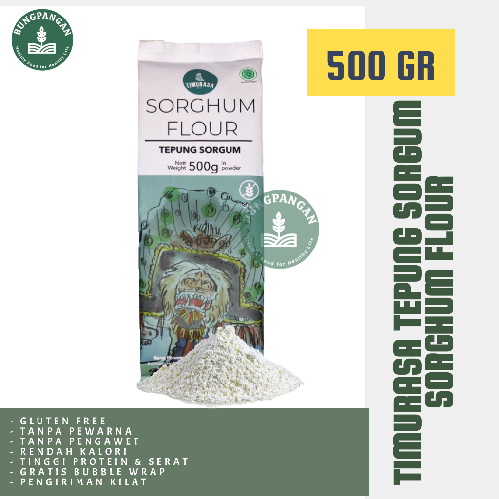 Jual Timurasa Tepung Sorgum Sorghum Flour 500g Shopee Indonesia