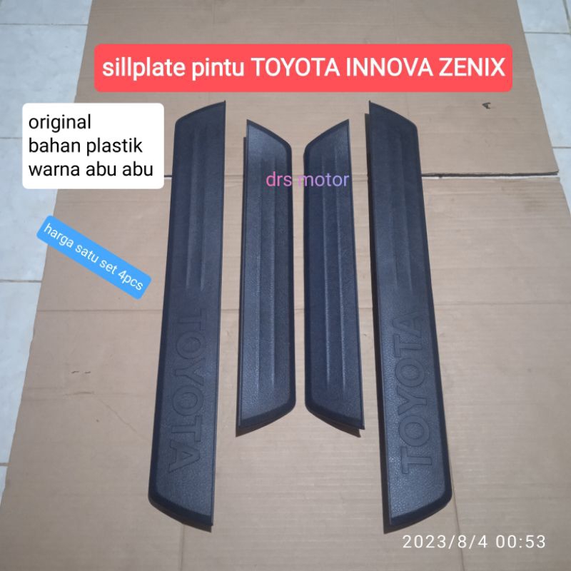 Jual Sill Plate Scuft Plate Pintu Original Toyota Innova Reborn Hillux