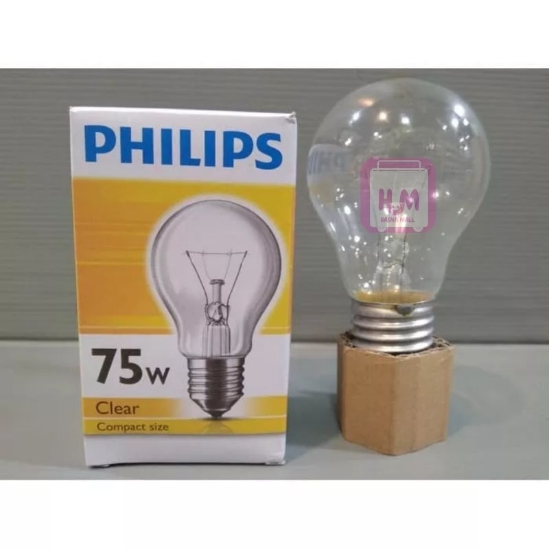 Jual Lampu Pijar Philips Si Awet Watt Lampu Bohlam Lampu Kuning