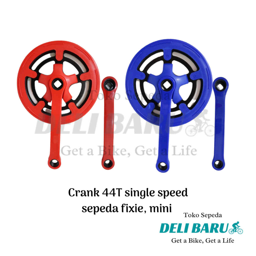 Jual Deli Baru Crank Single Speed T Gir Tengah Model As Kotak Sepeda