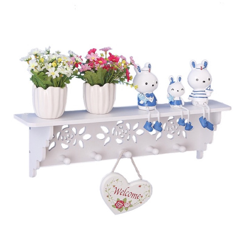 Jual Rak Dinding Decorative Rack Rak Shabby Chic M572 Shopee Indonesia