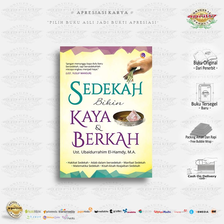 Jual Buku Sedekah Bikin Kaya Berkah Shopee Indonesia