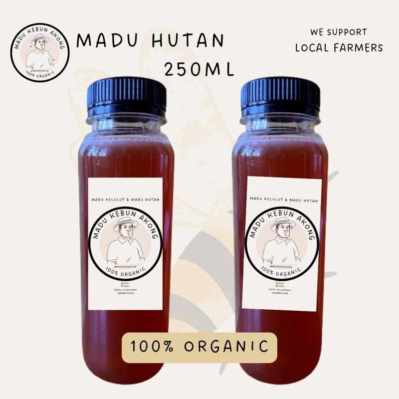 Jual Madu Hutan Honey Bee Asli Organik Shopee Indonesia