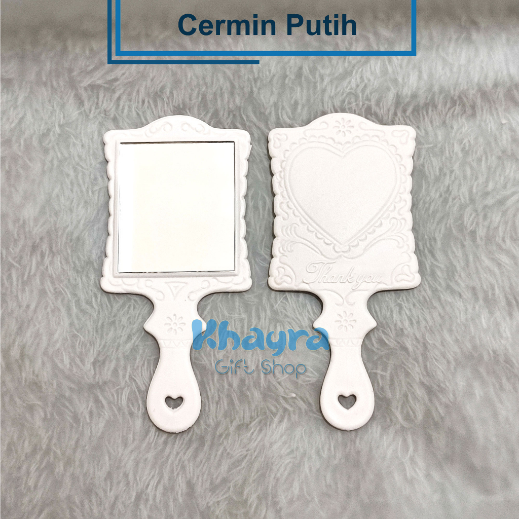 Jual Souvenir Nikah Cermin Putih Souvenir Pernikahan Murah Grosir