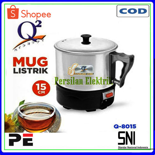 Jual Mug Elektrik Teko Listrik Stainless Q Cm Pemanas