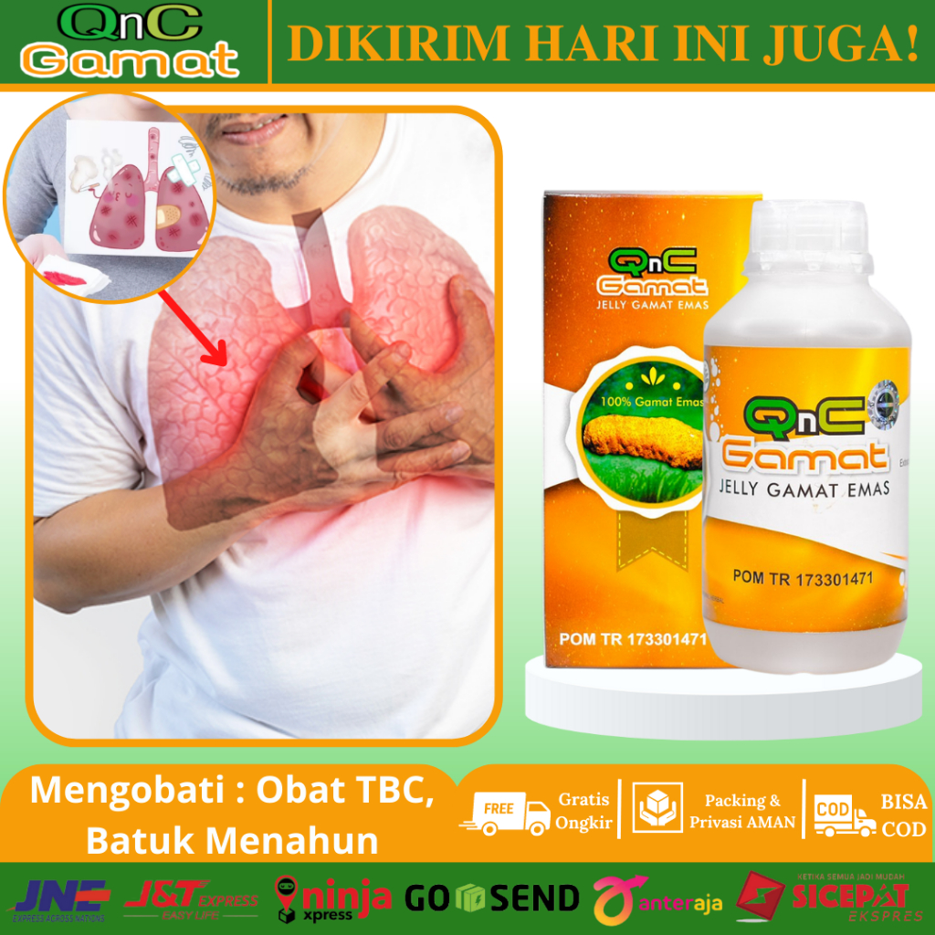 Jual Qnc Jelly Gamat Obat Batuk Menahun Batuk Berdarah Bronkitis