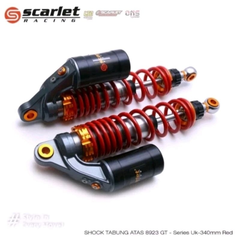 Jual Shockbreaker Shock Tabung Atas Scarlet Original Uk 280 320 340 Rx