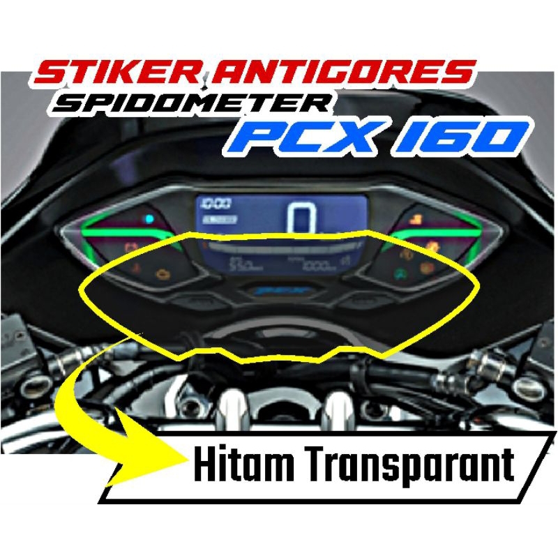 Jual Stiker Spidometer Pcx Antigores Spido Pcx Shopee Indonesia