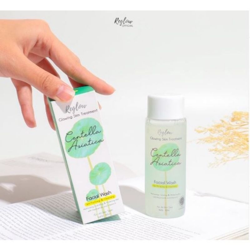 Jual Reglow Centella Asiatica Facial Wash 100 Ml Shopee Indonesia