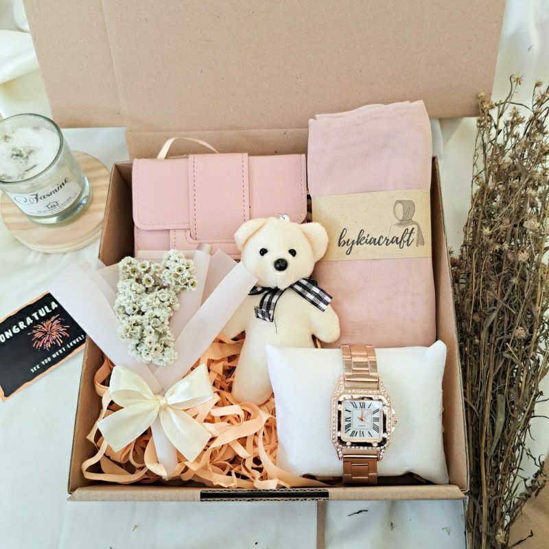 Jual Hampers Gift Box Hijab Kado Ulang Tahun Cewek Hampers Lebaran