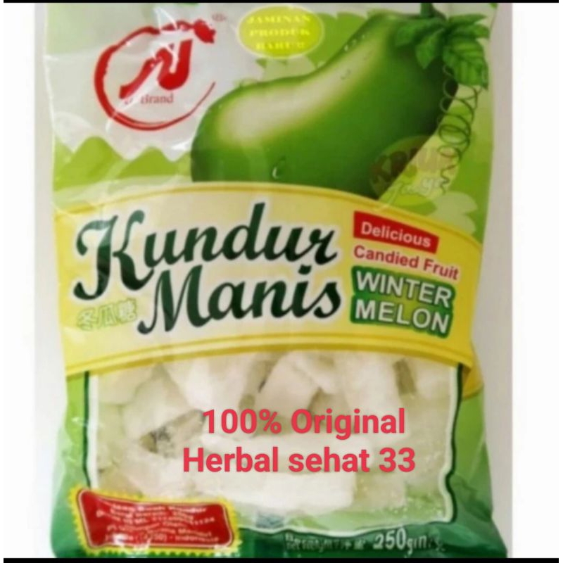 Jual Kundur Manis Tangkwe Winter Melon Kering Manis G Shopee Indonesia