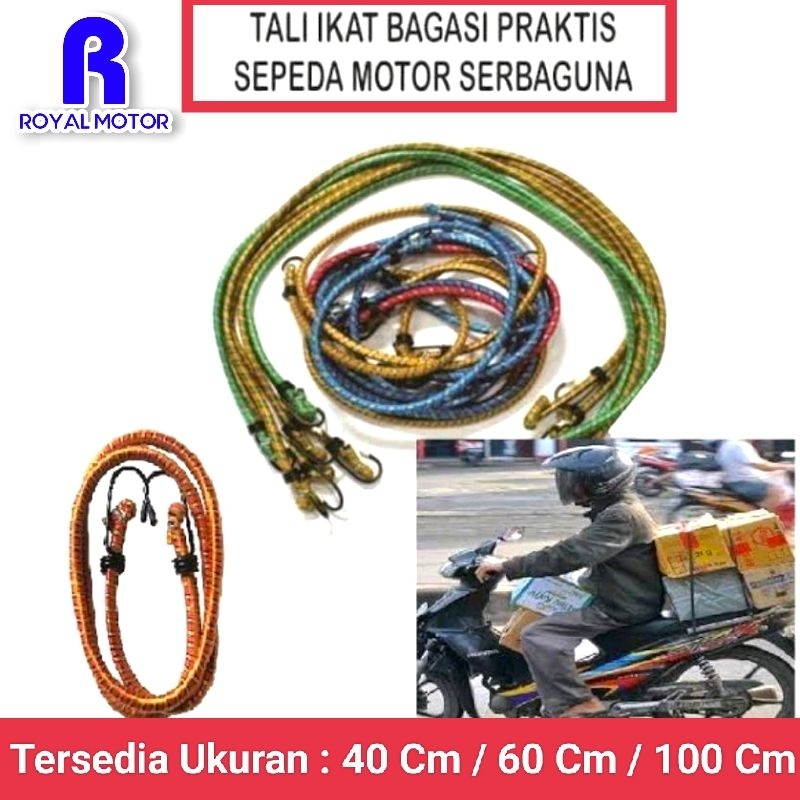 Jual Tali Karet Pengikat Barang Serbaguna Tali Bagasi Motor Sepeda Dan