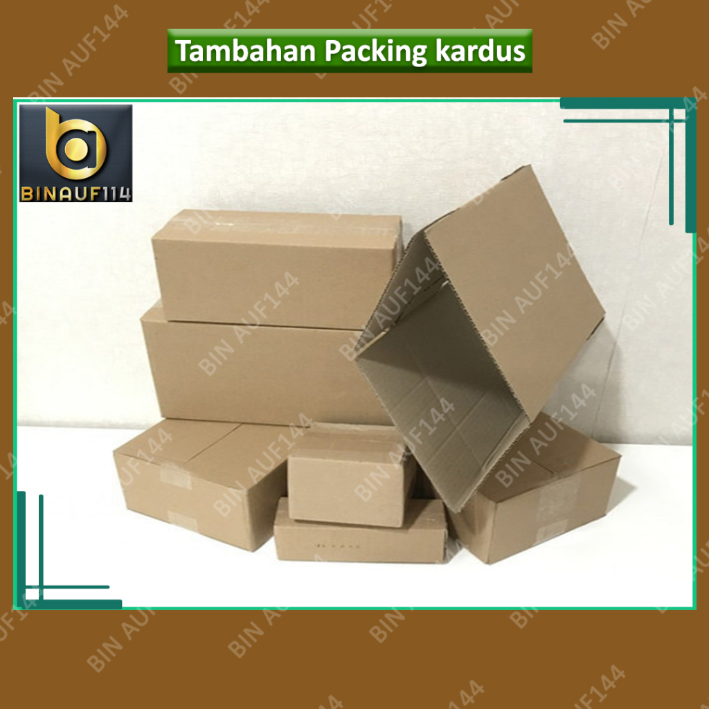 Jual Tambahan Kardus Packing Shopee Indonesia