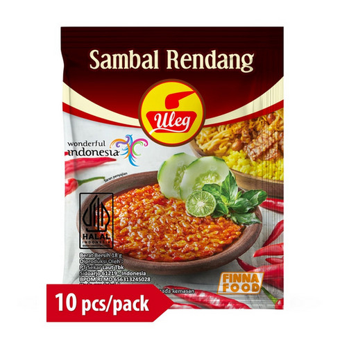 Jual Sambal Uleg Renceng Sachet X Gr Sambal Uleg Finna Renteng