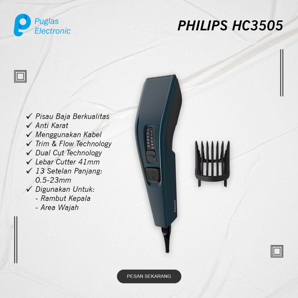 Jual Mesin Cukur Elektrik Philips Hc Alat Pencukur Rambut Kumis