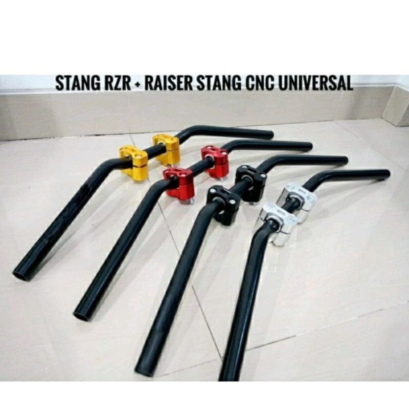 Jual Paket Stang RZR Plus Raiser Stang Cnc Protaper Satria Fu Vixion