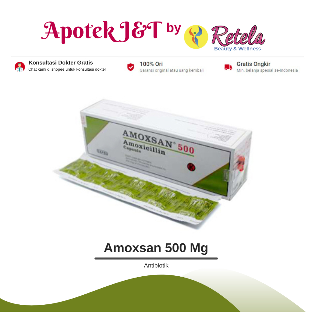 Jual Amoxsan Mg Strip Capsul Shopee Indonesia