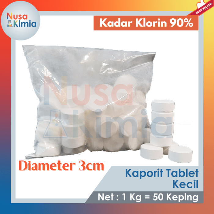 Jual Kaporit Tablet Kecil Klorin Tablet Kecil Tcca Kg Shopee