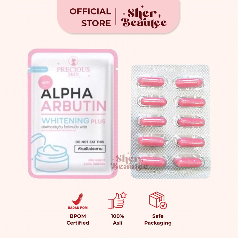 Jual Precious Skin Alpha Arbutin Whitening 3 Plus Powder Bubuk 2 5gr