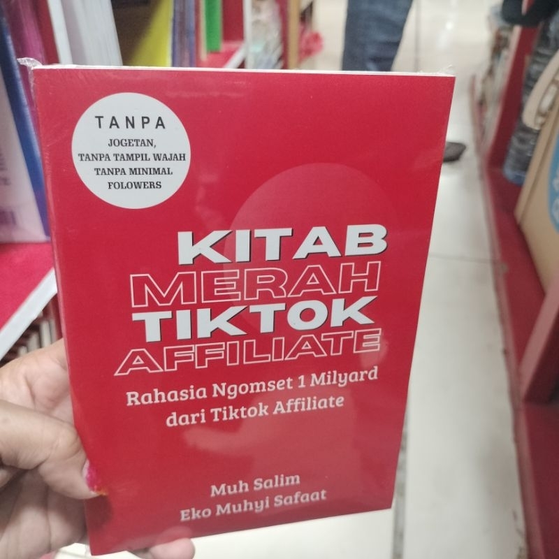 Jual Buku Kitab Merah Tiktok Affiliate Shopee Indonesia