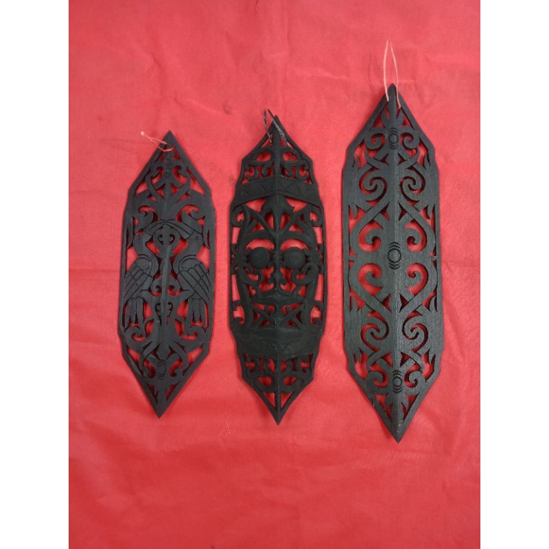 Jual Tameng Kayu Ulin Khas Dayak Kalimantan Shopee Indonesia