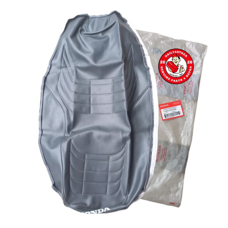 Jual Seat Cover Sarung Kulit Jok Abu Abu Honda Astrea Prima Limited