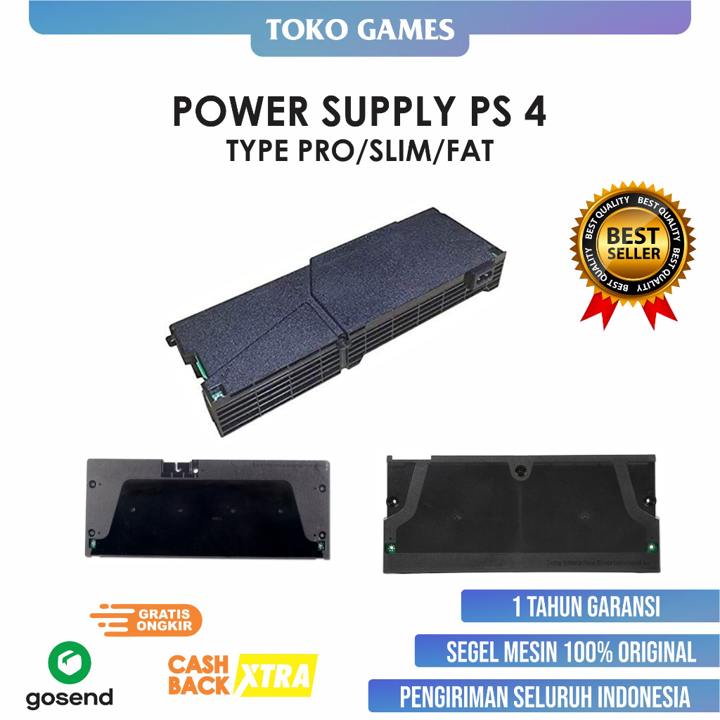 Jual TOKO GAMES PSU POWER SUPPLY PS 4 Type Fat Pro Slim Copotan