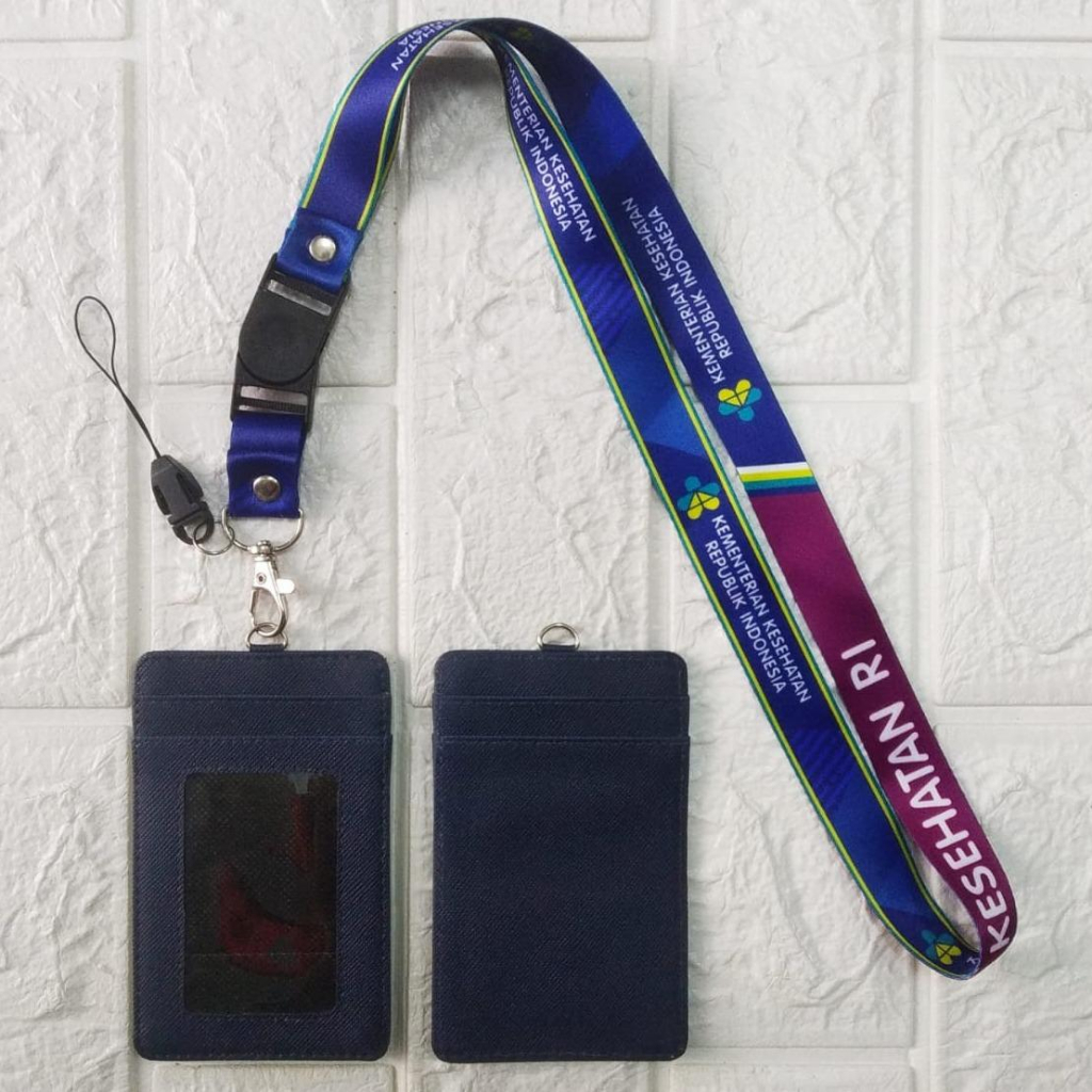 Jual Lanyard Tali Gantungan ID Card KEMENKES RI KEMENTERIAN KESEHATAN