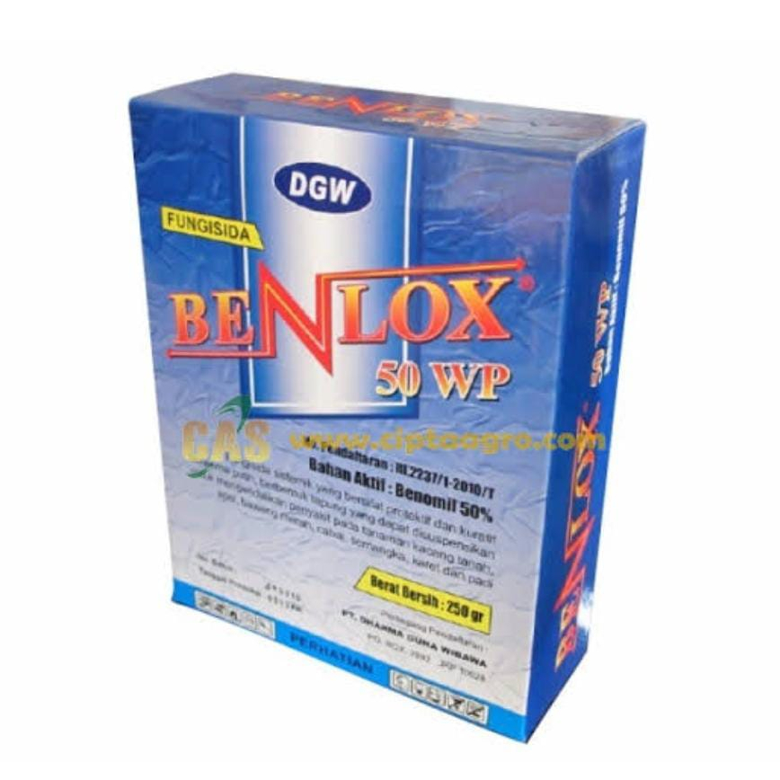 Jual Fungisida Sistemik BENLOX Benomil 50 WP 250 Gr Shopee Indonesia