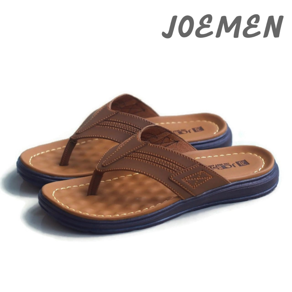 Jual Joemen Sandal Pria Kulit Joemen S Original Pria Jepit Shopee